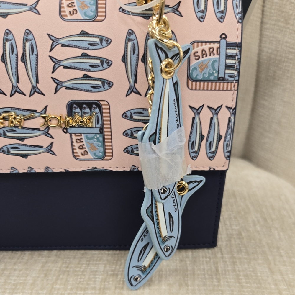Betsey Johnson Sardine Top-Handle Handbag - Picture 4 of 5